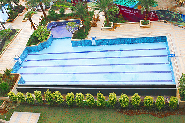 Yunfu high-end fitness club constant temperature swimming pool optimization case